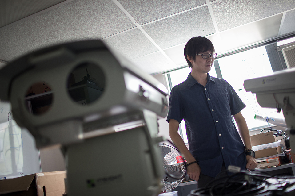 Photo of Rex Sham from Insight Robotics taken by Billy H.C. Kwok for The Wall Street Journal